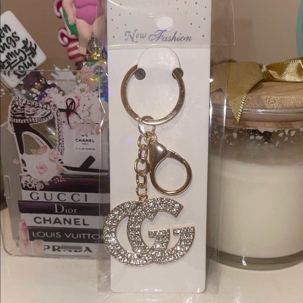 Gold Glitter Purse Charm/Keychain 💛💛💛💛💛